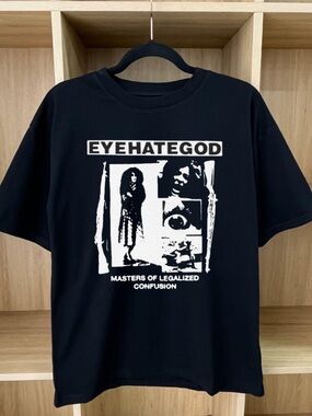 Eyehatego album retro portrait printed T-shirt